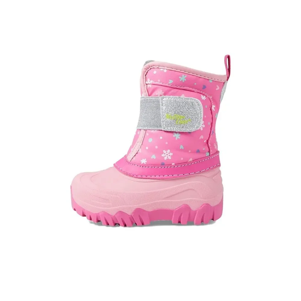 Western Chief Girl's Baker Snow‎ Boot Pink 9 Toddler M